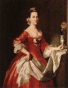 John Singleton Copley Lady painting